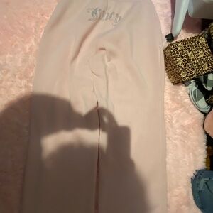Juicy Couture Badazzled Pink Sweatpants